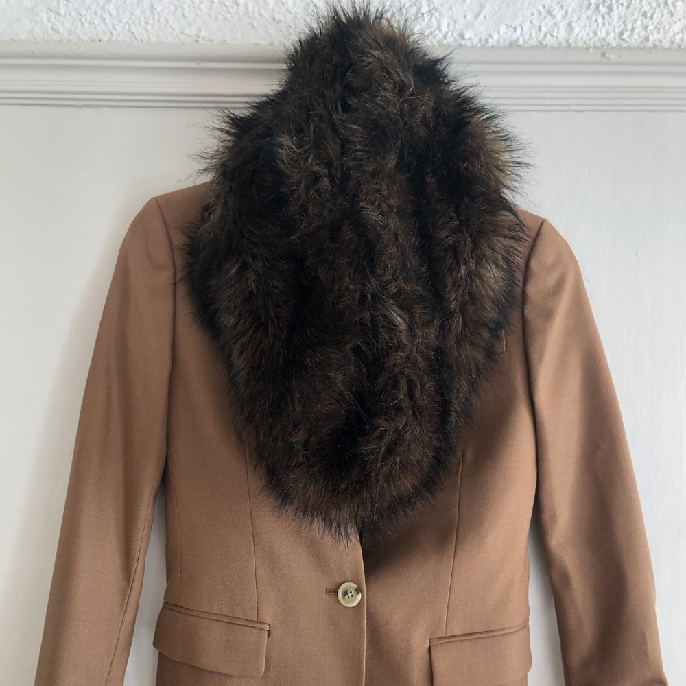 Micheal Kors Faux Fur Scarf